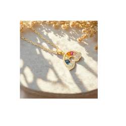 Collar arcoiris